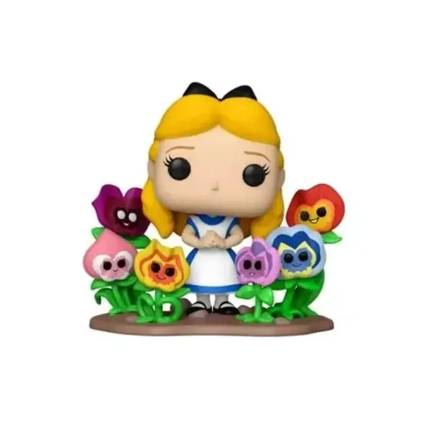 Disney :Figurine Funko Pop 70Th Deluxe Alice & Flowers #FUNKO
