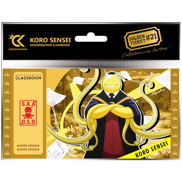 Assassination classroom : Golden ticket Koro sensei V2 #GTT