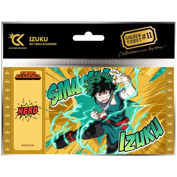 My hero Academia : Golden ticket Izuku Midoria #GTT