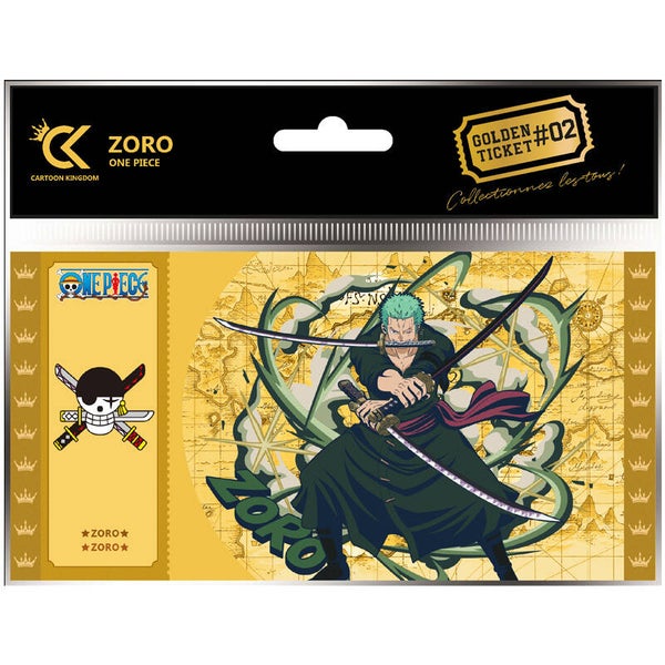 One Piece : Golden Ticket Roronoa Zoro n°2 #GTT