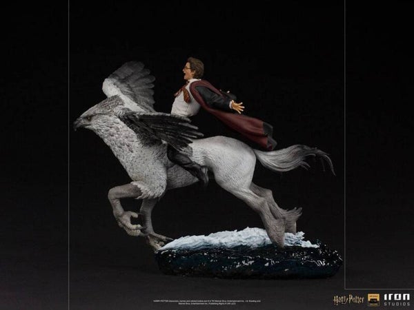 Harry potter : Statue deluxe Harry & buck 1/10 30 cm  #ULTRAHQ