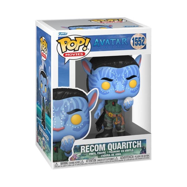 Avatar : Figurine Funko Pop Recom Quaritch #FUNKO
