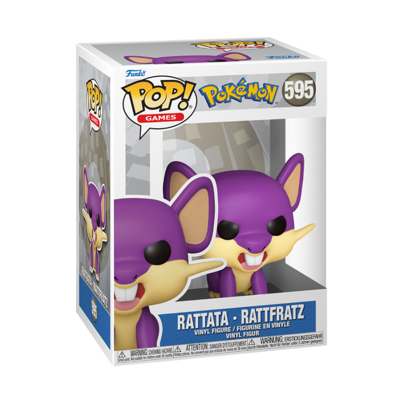Pokémon : figurine Funko Pop Rattata #FUNKO