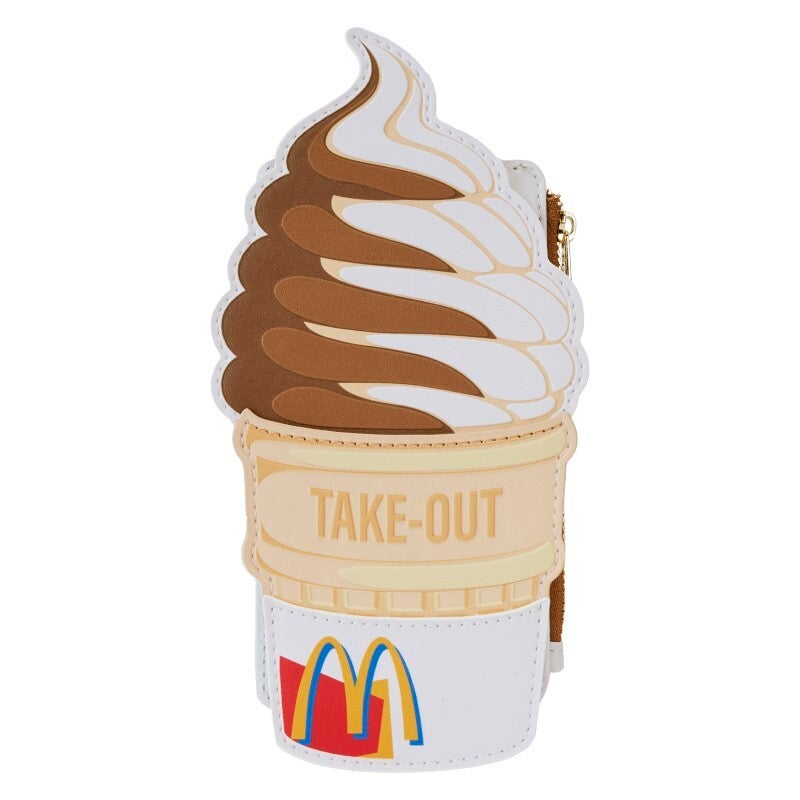 McDonalds Loungefly : Porte Cartes Ice cream Cone Deluxe #LOUNG
