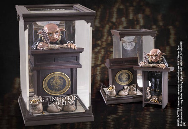 Harry potter : Diorama Goblin de Gringotts #REPL