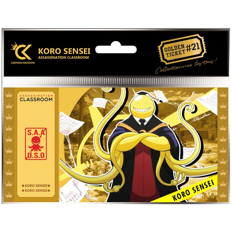 Assassination classroom : Golden ticket Koro sensei V2 #GTT