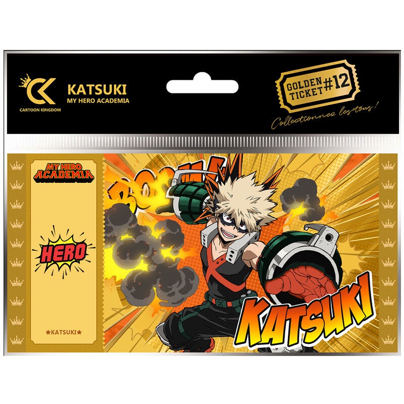 My hero Academia : Golden ticket Katsuki Bakugo #GTT