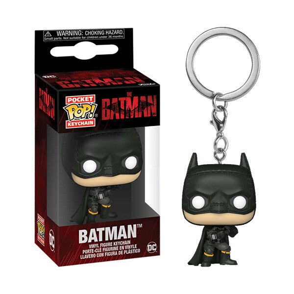 DC :  Figurine Pocket Funko Pop Batman 2022 porte-clefs  #PPOP