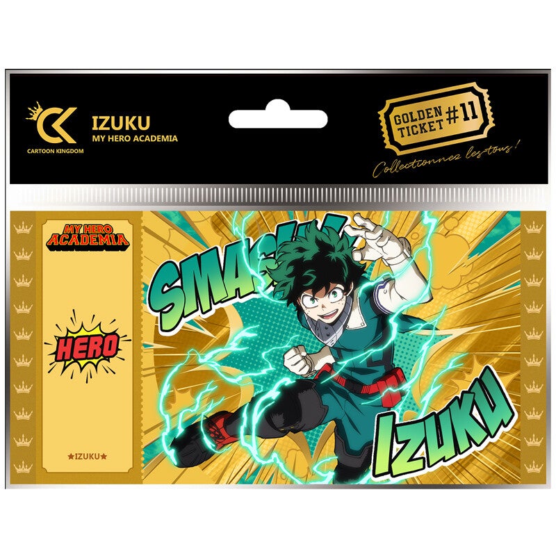My hero Academia : Golden ticket Izuku Midoria #GTT