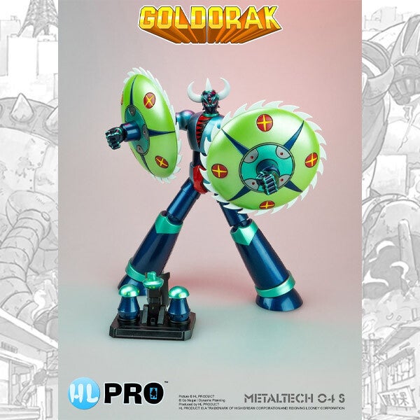 Goldorak : Figurine Gin Gin en métal de 16cm #ULTRAHQ
