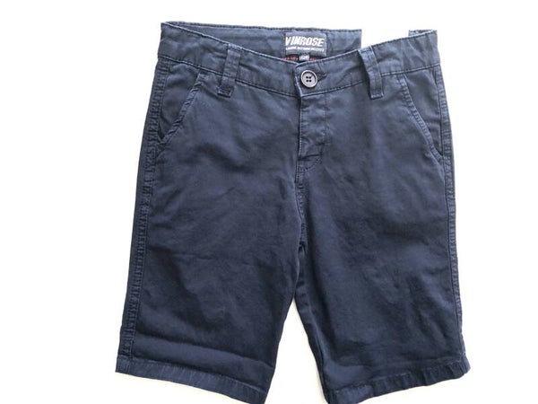 Vinrose short blauw