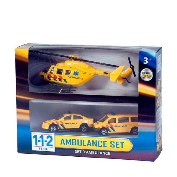 Ambulance set 3 -delig