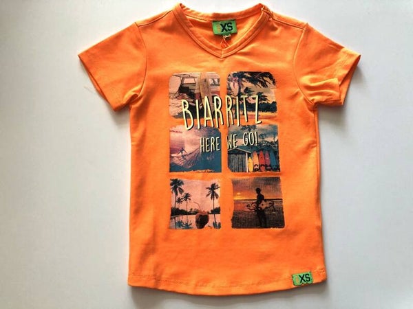 Funky XS t-shirt oranje