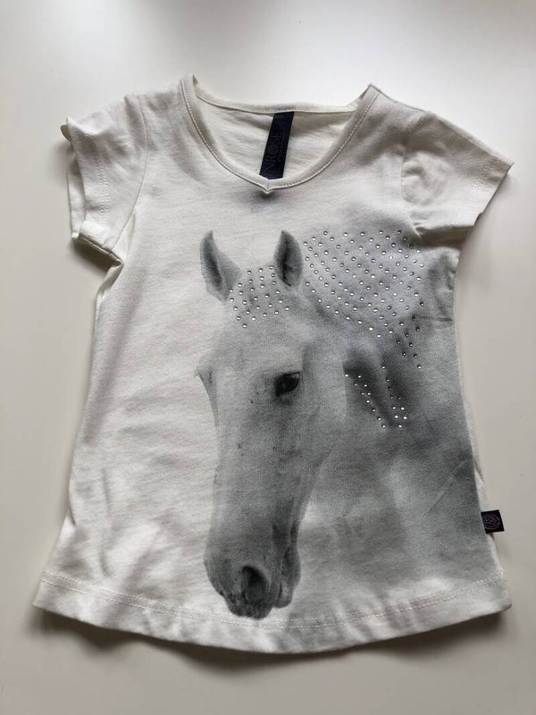 Vinrose t-shirt paard