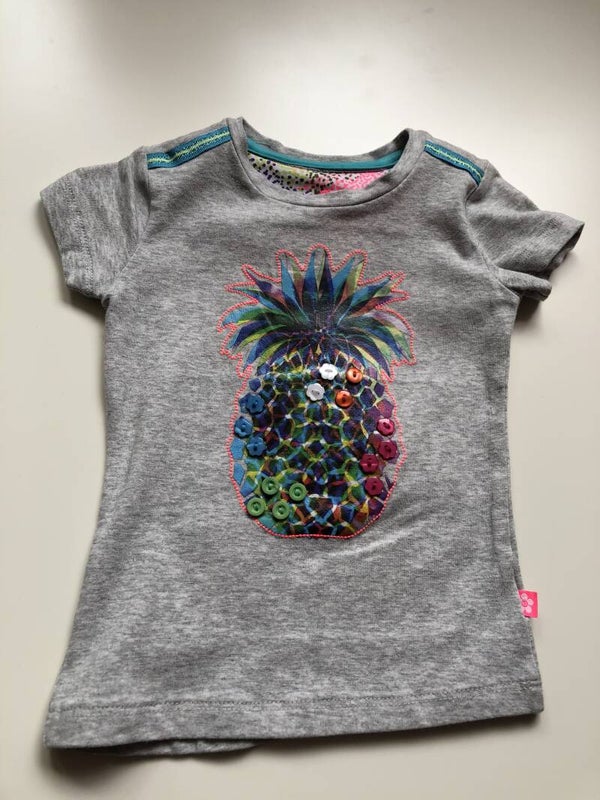 Kids Art t-shirt ananas