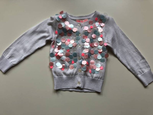 Mim-Pi vest wit met versiering