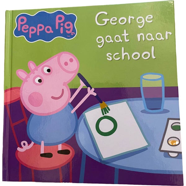 Peppa Pig George gaat naar school