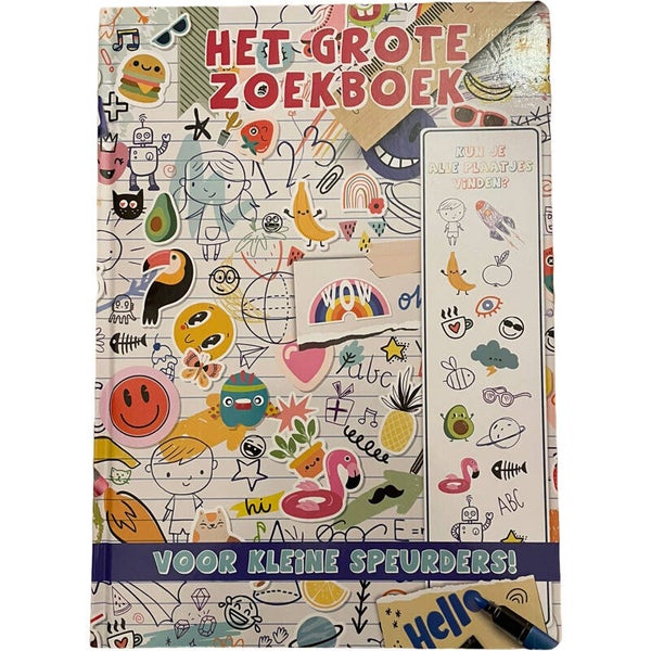 Het grote zoekboek voor  kleine speurders