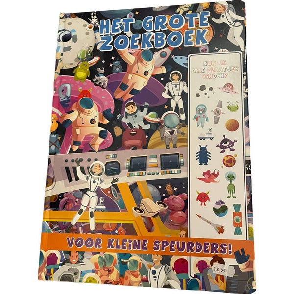 Het grote zoekboek voor  kleine speurders