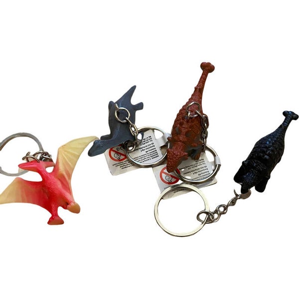 dinosaurus sleutelhangers