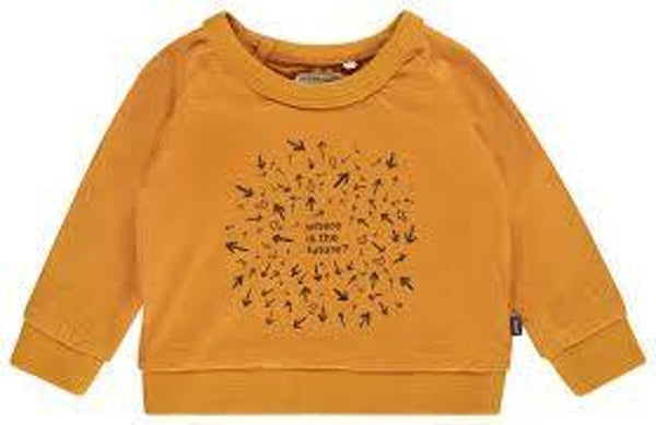 Imps en Elfs trui okergeel