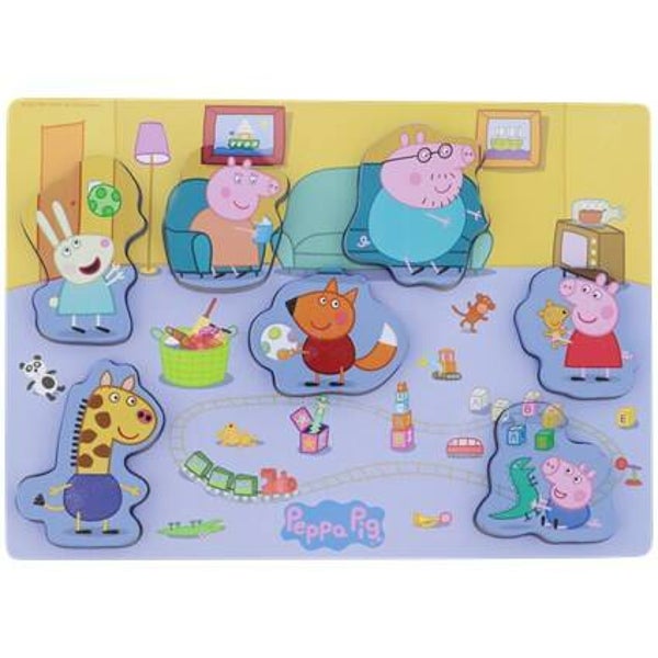 Peppa Pig houten puzzel