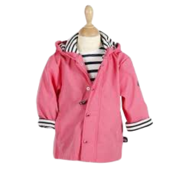 Hublot regenjas  roze