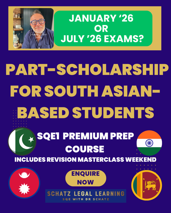 Ramya- SQE1 Premium Prep course £1500- South Asian scholarship- 3 payments