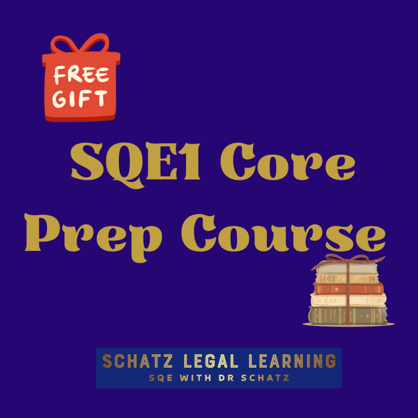 SQE1 -Core Prep Course - Pay in full