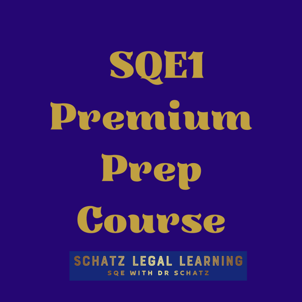 UA Displaced Lawyer- 12 month plan June 2026- SQE1 Premium Course