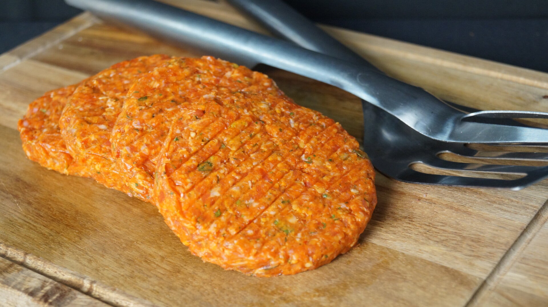 Runder hamburgers per 10 stuks (€ 1,50 per stuk)