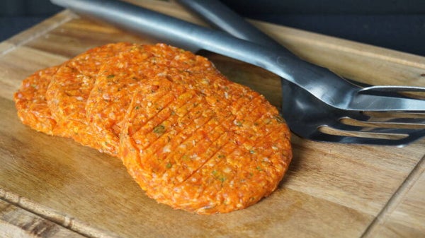 Runder hamburgers per 10 stuks (€ 1,50 per stuk)