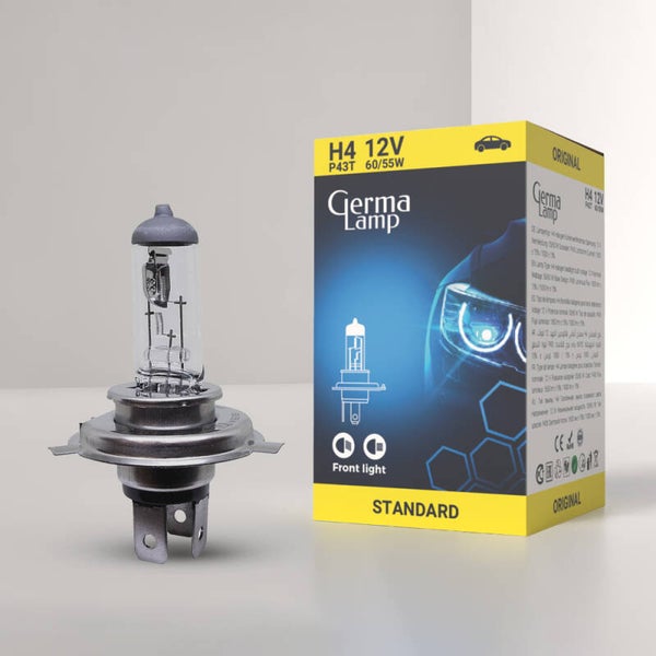 H4 12V 55W P43T