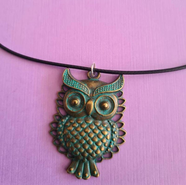 Ketting met uilenhanger