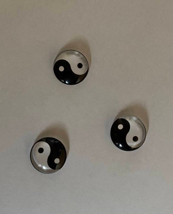 Cabochon Ying & Yang 25 mm