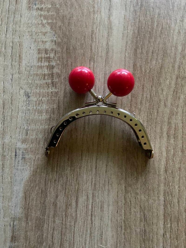 Portemonnee beugel kraal 8,5 cm