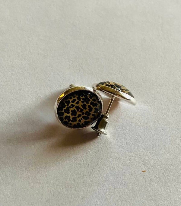 Oorsteker luipaard print.