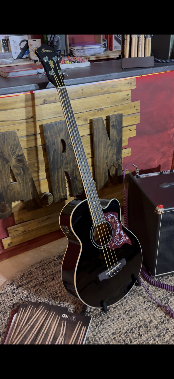Bajo Ibanez acústico