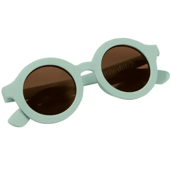Little Dutch - Kinderzonnebril Rond Sea Green