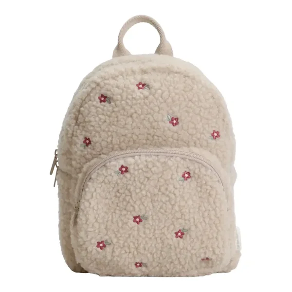 Little Dutch - Teddy Rugzak met Bloemen