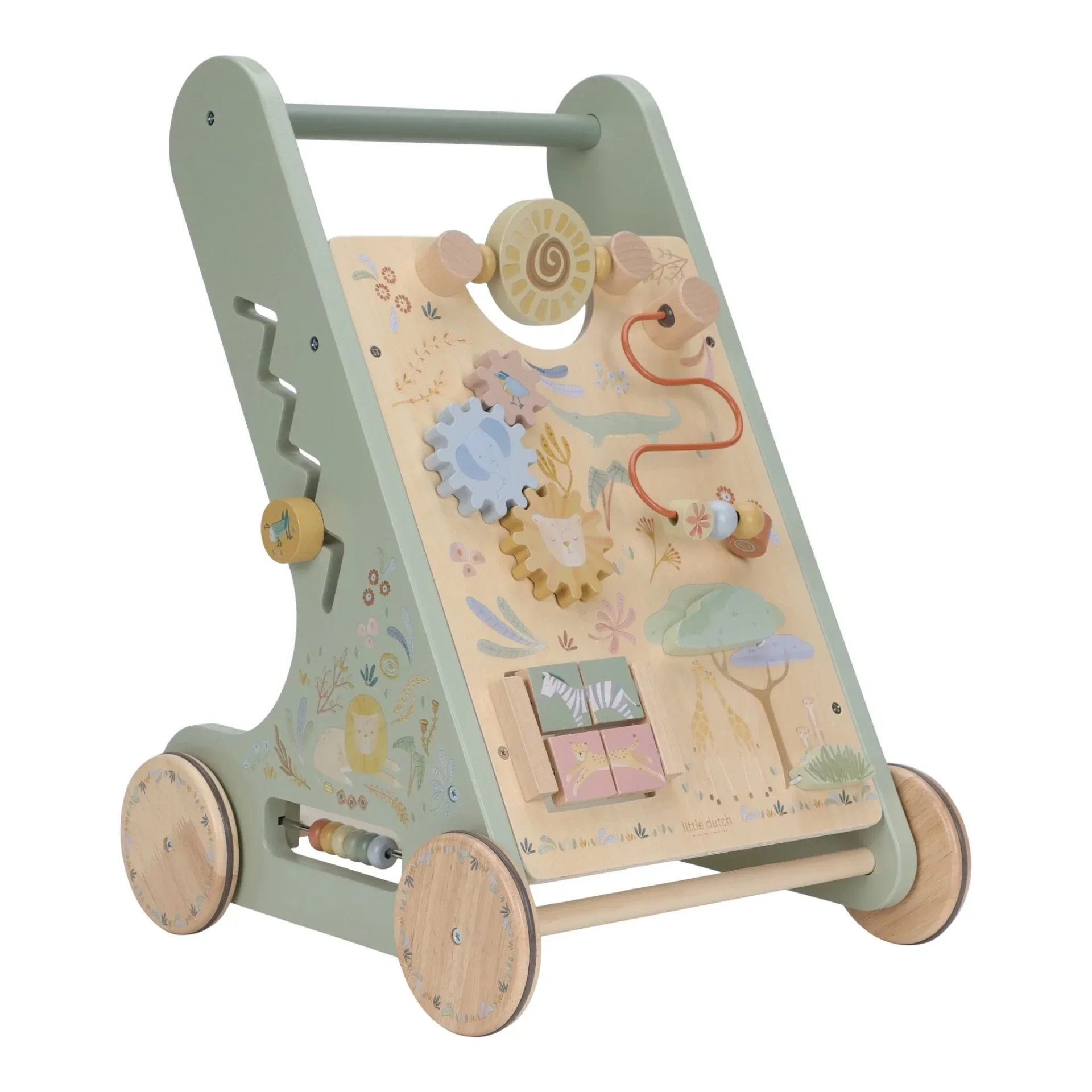 Little Dutch - Activiteiten Loopwagen Safari Friends