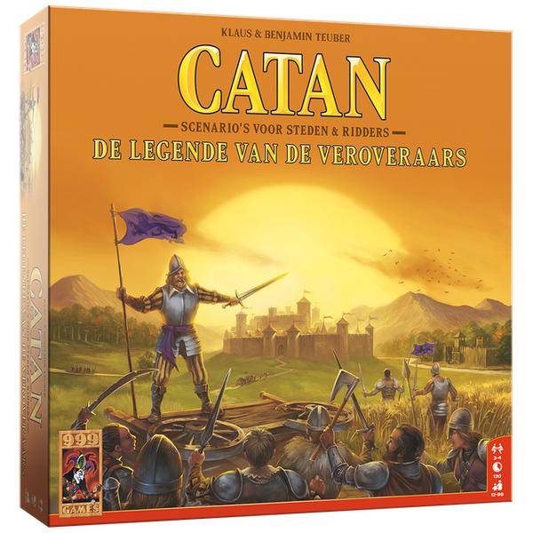 Catan: Uitbreiding De Legende van de Veroveraars - 999 Games