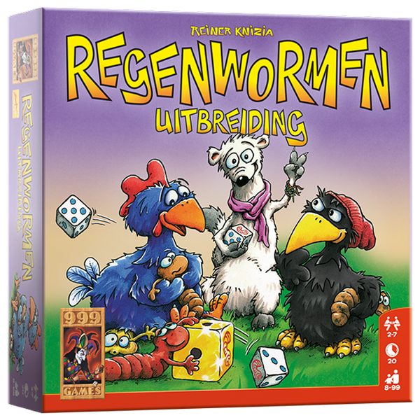 Regenwormen Uitbreiding - 999 Games