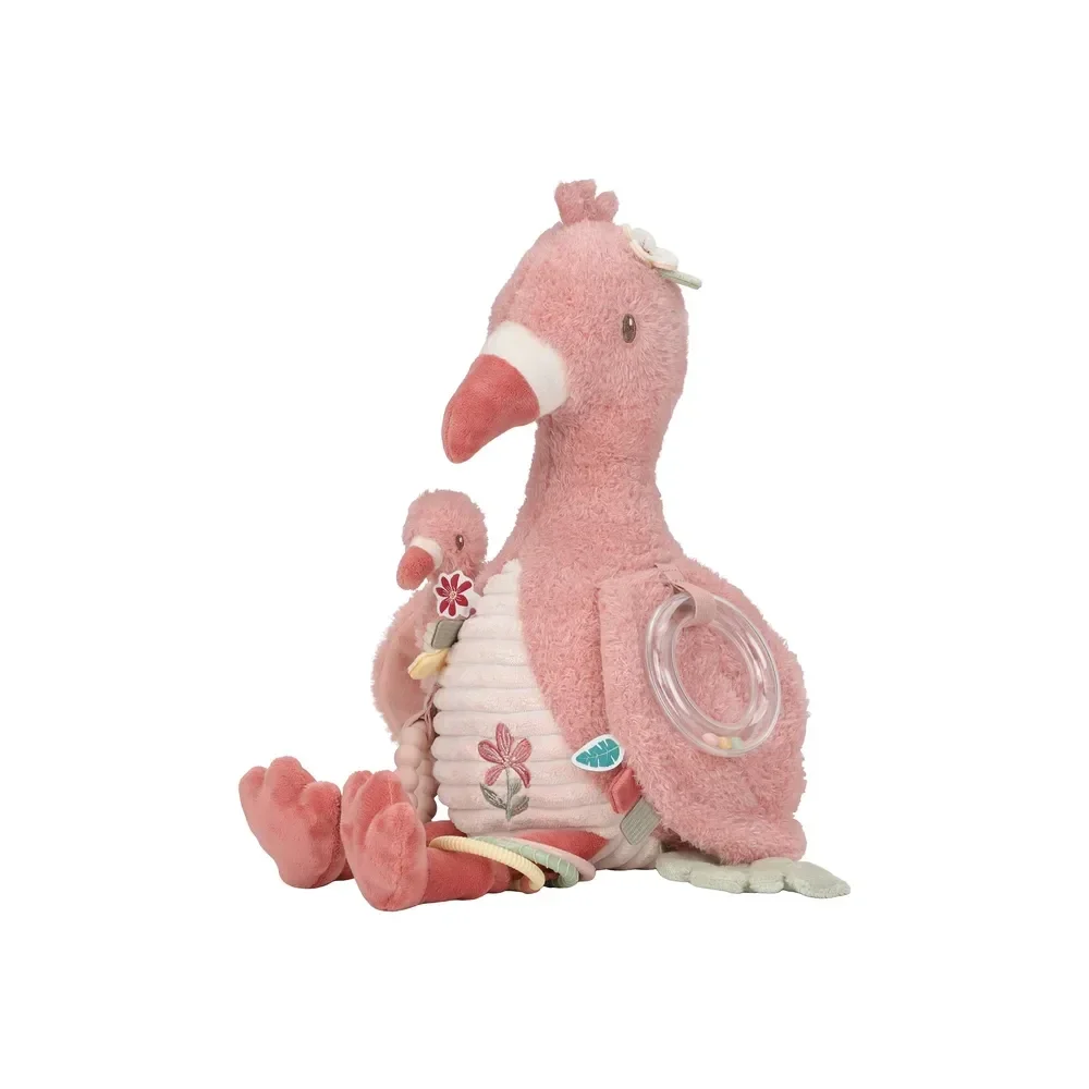 Little Dutch - Activiteitenknuffel Flamingo Safari Friends