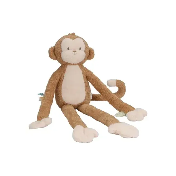 Little Dutch - Knuffel Aap XL Safari Friends