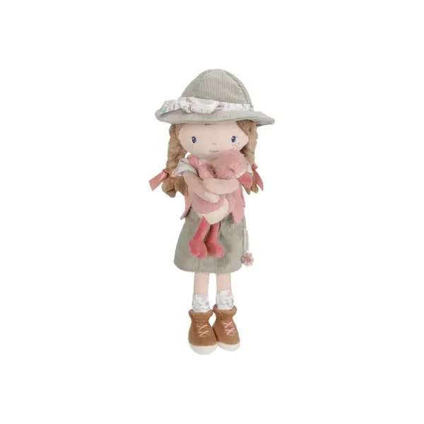 Little Dutch - Knuffelpop Rosa Safari Friends