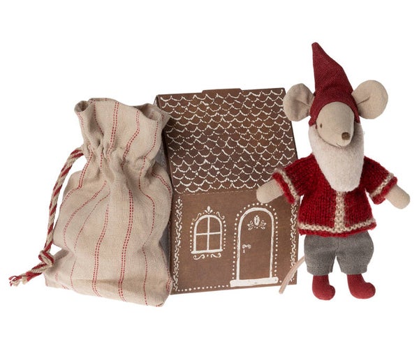 Maileg - Santa mouse, Big brother, Kerstman muis, Grote Broer