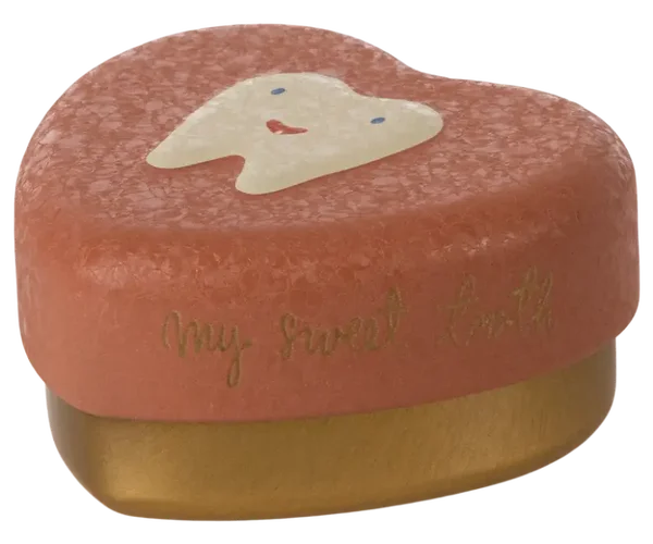 Maileg - Tandendoosje, Tooth box - Rose