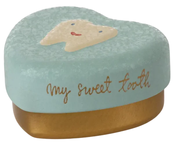 Maileg - Tandendoosje, Tooth box - Mint