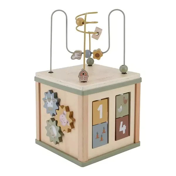 Little Dutch - Activiteitenkubus Little Farm FSC